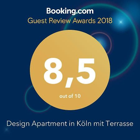 Design Apartment In Koeln Mit Terrasse 외부 사진